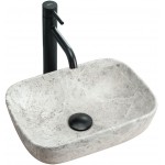 Накладной умывальник Rea Camelia Light Stone Накладной умывальник Rea Camelia Light Stone